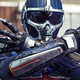 Olga Kurylenko as Taskmaster in Marvel's Black Widow.